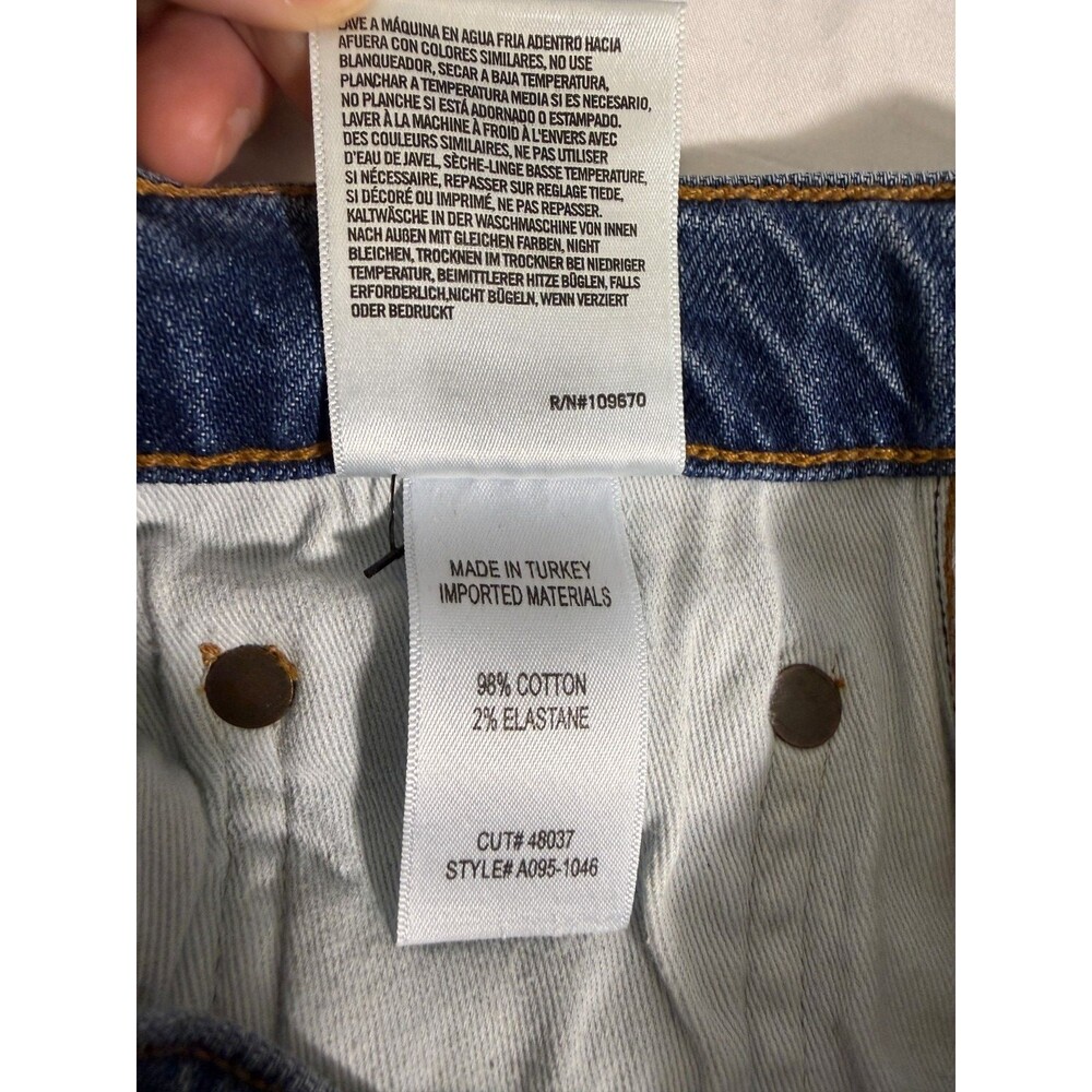Agolde Pinch Waist High Rise Kick Size 28 Cut 4837 - Picture 7 of 16